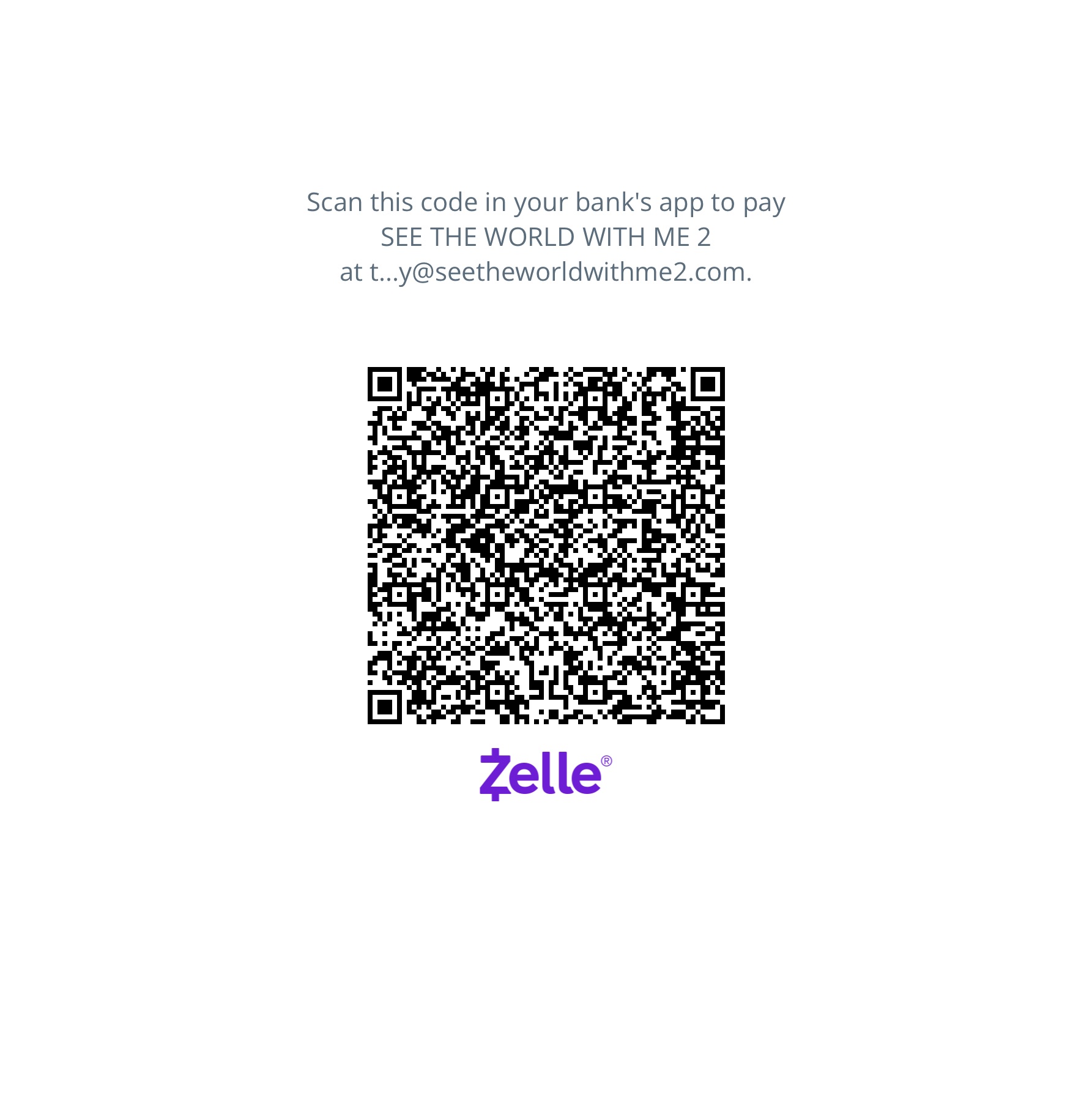 Zelle QR Code
